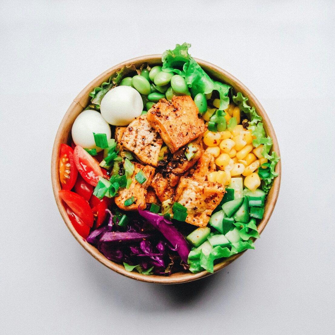 Une photo de poké bowl